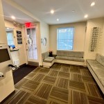 waiting room of dental office on Upper Westside Manhattan