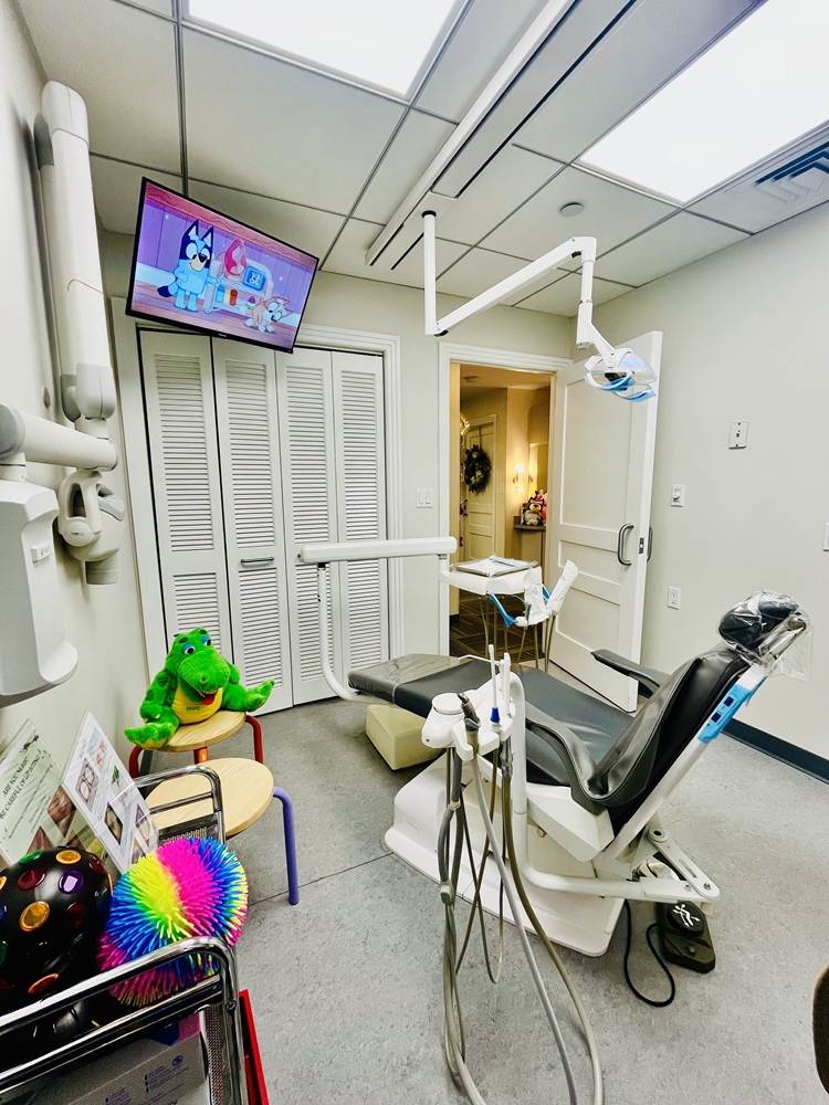 exam room of dental office on Upper Westside Manhattan